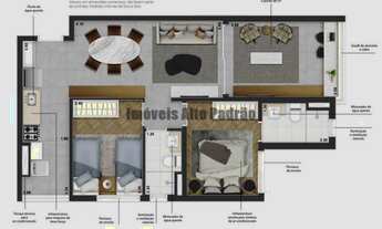 Imagem 2: 66m - amplo terraço - 1 vaga - Bairro Brooklin