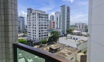 Imagem 7: Apartamento com 43 m², 1 suíte, varanda, área de lazer e vista mar