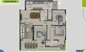 Imagem 5: Apartamento com 3 dormitórios à venda em Serra