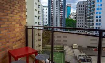 Imagem 2: Lindo flat mobiliado na Vila Nova Conceição próximo da Av. Santo Amaro, FMU e Parque do Ib