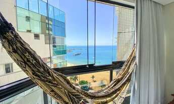 Imagem 2: Incrível apartamento montado e decorado,4quartos sendo 2 suíte, sala com vista Mar,2vagas