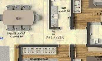 Imagem 7: Apartamento com 3 dormitórios à venda, 80 m² por R$ 470.000 - Carioca - São José dos Pinha
