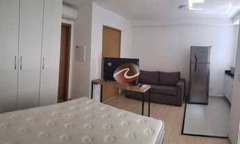 Imagem 2: Apartamento com 1 dormitório para alugar, 37 m² por R$ 3.182,46/mês - Jardim Aquarius - Sã