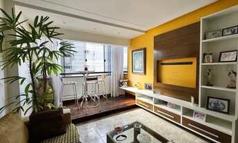 Imagem 2: APARTAMENTO 127m² 4 QUARTOS 1 SUÍTE VARANDA INTEGRADA 2 VAGAS INFRA VENDE ALTO DO ITAIGARA