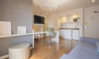 Imagem 2: Apartamento Flat com 36,60 metros de área útil, mobiliado, para venda, em Vila Mariana