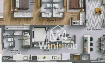 Imagem 5: Apartamento com 3 dormitórios à venda, 147 m² por R$ 2.178.000 - Menino Deus - Porto Alegr