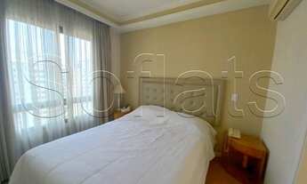 Imagem 6: Flat na famosa rua João Cachoeira no centro do Itaim Bibi disponível locação