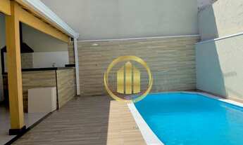 Imagem 2: Casa com piscina ,3 dormitórios ( 1 suíte ) à venda, 150 m² por R$ 990.000 - Jardim Paulis