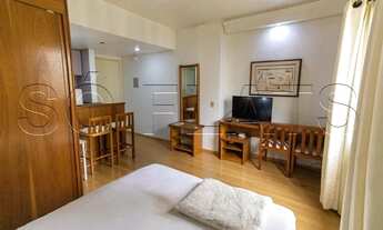 Imagem 4: Flat para locação em Moema, a poucos metros da Av. Ibirapuera, prox ao Shop. e ao Metrô. S