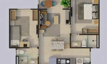 Imagem 2: Apartamento para venda possui 60 metros quadrados com 3 quartos em Parangaba - Fortaleza