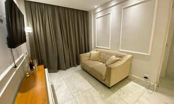 Imagem 2: Vende-se apartamento de frente em prédio recente, todo mobiliado. Marapé - Santos - SP