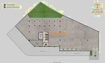 Imagem 4: Apartamento com 1 dormitório à venda, 40 m² por R$ 349.200 - Gutierrez - Belo Horizonte/MG