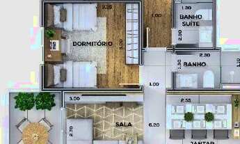 Imagem: Blue view - o m² mais barato do Jd. Das