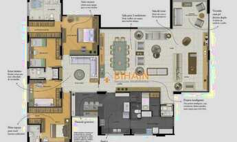 Imagem 2: Apartamento com 4 dormitórios à venda, 259 m² por R$ 3.599.602,60 - Vila da Serra - Nova L