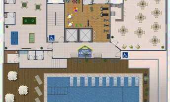 Imagem 4: Apart 1 dorm. Suite, Ocian, Entrada R$25 Mil, JGA971