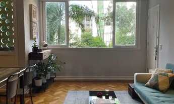 Imagem 3: Apartamento p/ venda com 78m2 no IPTU e na planta com 86m2. Original 2 quartos hoje com am