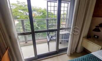 Imagem 6: Flat disponível para locação no Brooklin contendendo 25m² e 1 dormitório. Bairro do Campo