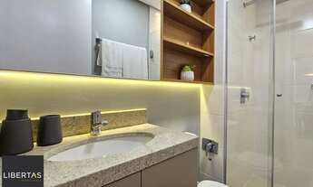 Imagem 6: Apartamento completamente mobiliado e decorado, sacada, churrasqueira e vaga, com vista!