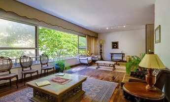 Imagem 4: Apartamento à venda - 4 dormitórios ( 1 suíte) - Leblon - 187 m² com 2 vagas, frente e vis