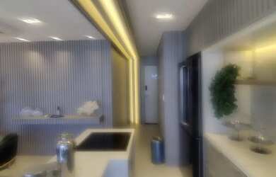 Imagem 2: PORTEIRA FECHADA. Poucos passos do mar. Com muito luxo e bom gosto. Ampla varanda goumert