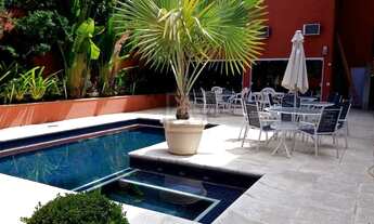 Imagem 3: Jardim Botânico bucólico. Vista Lagoa indevassável. Casa centro terreno.Piscina, sauna, ch