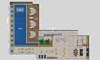 Imagem 6: Apartamento Stúdio VENDA 35m² - 1 vaga - Churrasqueira Varanda - Ribeira - ubatuba - SP