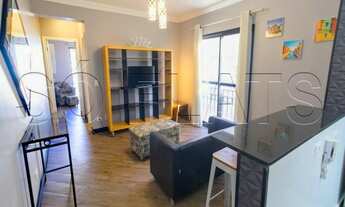 Imagem: Flat com 1x dormitório e 1x vaga de garagem