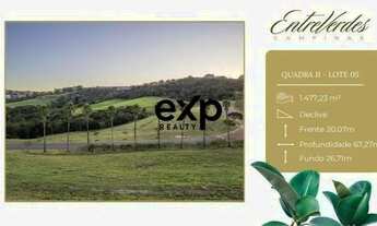 Imagem 2: Terreno a venda 1.477m2 no Condomínio Entreverdes, alto padrão em Susas, Campinas SP