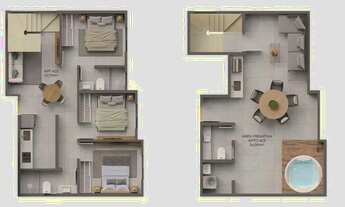 Imagem 7: Apartamento a Venda Aeroclube C/66,28m² 1º Andar C/03 Quartos, 1 Suíte, Varanda, 01 VAga d