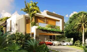 Imagem 2: Casa de altíssimo padrão com gabinete e dependência na Cidade Alpha Ceará Alphaville