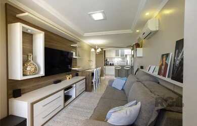 Imagem 2: Apartamento de um dormitório e uma vaga de garagem no bairro Camaquã em Porto Alegre