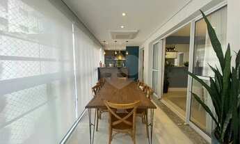 Imagem 3: Apartamento de 3 suítes e 4 vagas demarcadas no Embaré em Santos - Lazer completo- Próximo