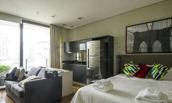 Imagem: Flat de alto padrão com 1x dormitório