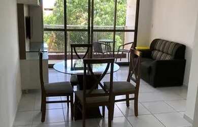 Imagem 4: Apartamento para alugar anualmente e temporada. Todo mobiliado, 2 quartos e varanda