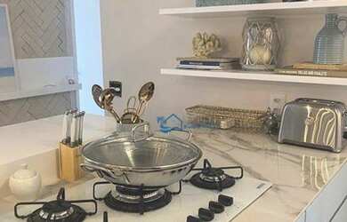 Imagem 6: Apartamento com 2 dormitórios para alugar, 87 m² por R$ 2.650,00/dia - Riviera Módulo 5