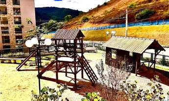 Imagem 3: Apartamento dois quartos com suíte no cenário da montanha - Itaipava