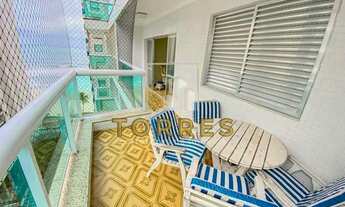 Imagem 2: Apartamento para locação anual com 3 quartos na Praia das Pitangueiras no Guarujá - SP