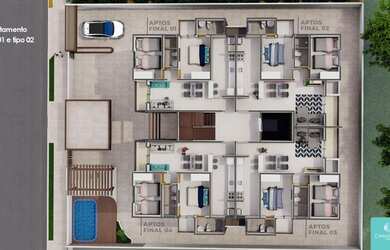 Imagem 6: Lançamento - Apartamentos na Praia do Francês - 2 a 3 quartos