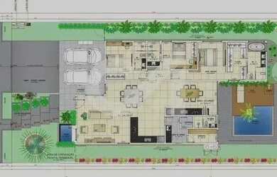 Imagem 2: Alphaville Sergipe 1 - Casa térrea em construção