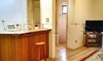 Imagem 7: Flat mobiliado na Vila Nova Conceição, próximo a Avenida Sto Amaro, FMU e Pq. do Ibirapuer