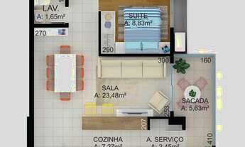 Imagem 7: Apartamento em Anita Garibaldi - Joinville SC