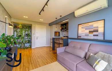 Imagem 7: Apartamento mobiliado para venda em andar alto!