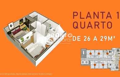Imagem 6: Imóvel para venda possui 26 metros quadrados com 1 quarto em Boa Vista - Recife - PE