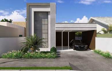 Imagem: Casa nova com duas suítes no Terras Alphaville