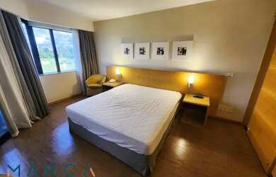 Imagem 2: Apart GOLDEN TULIP para locação na Asa Norte, Brasília-DF: VISTA PARA O LAGO e vaga de gar