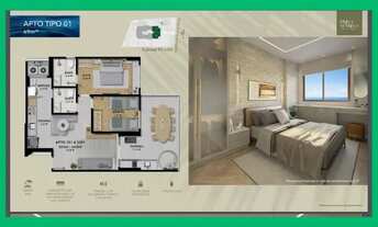 Imagem 5: Apartamento, 2/4 com suíte 1 ou 2 vagas, Lançamento em PITUACÚ(B67