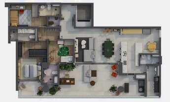 Imagem 3: Apartamento para venda com 177 metros quadrados com 3 quartos em Pinheiros - São Paulo - S