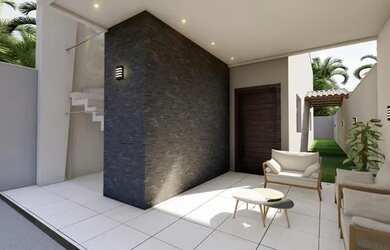 Imagem 4: Casas Duplex De Altissimo Padrão No Luzardo Viana, 100% Porcelanato Acabamento Fino!