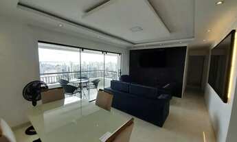 Imagem 6: Ed Sports Garden 110m² total mobiliado, alto, sacada gourmet 3/4 (1 suíte) lazer compl