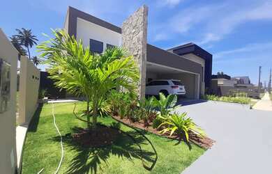 Imagem 4: Casa nascente Térrea, 4 suites, piscina e varanda gourmet, alto padrão cond frente Lagoa